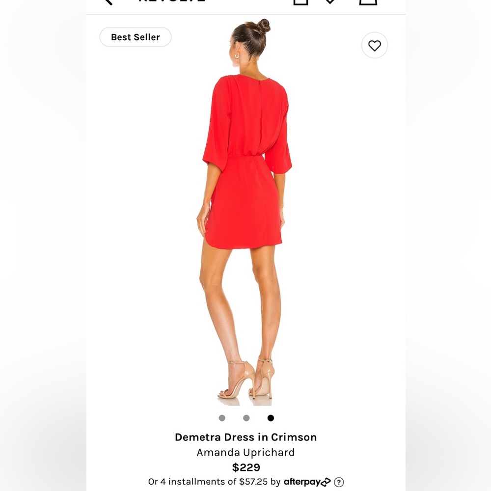 Amanda Uprichard Demetra Dress. Size small.